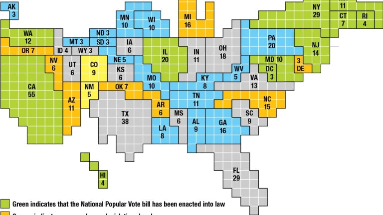 Colorado Legislature Approves Recalibration of Electoral College