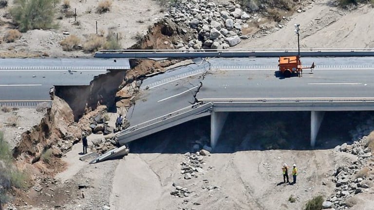 Bridges Deteriorating, Roads a Crumbling Hellscape, So Let's Build a Wall