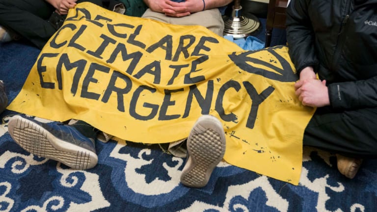 Climate Activists Turns Up Heat On Democrats