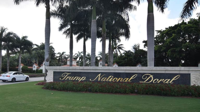 Private prison company moves annual conference to Trump-owned golf resort 