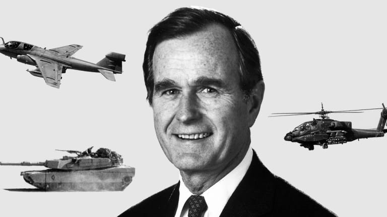 George H.W. Bush (1924-2018), American War Criminal