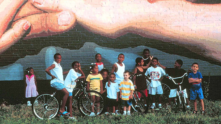 Philadelphia's Wall of Peace - With Kids