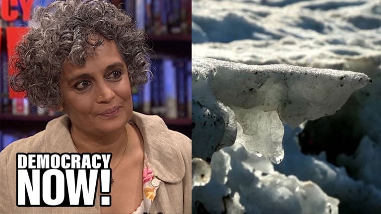 Arundhati Roy: Capitalism Is “A Form of Religion” Hindering Global Progress