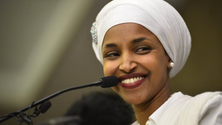 Conservatives claim Rep. Ilhan Omar is plotting to enslave the white man