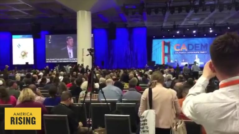 Democrat Tells Convention Crowd "Socialism is not the answer" ... Gets Booed