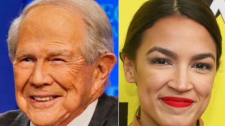 Pat Robertson says AOC doesn’t have ‘much of an education’, she's an honors grad