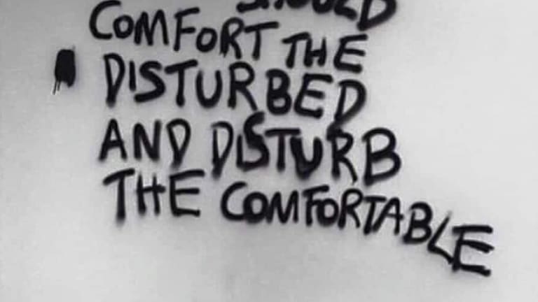 Cesar Cruz, 1997: Art should comfort the disturbed and disturb the comfortable.