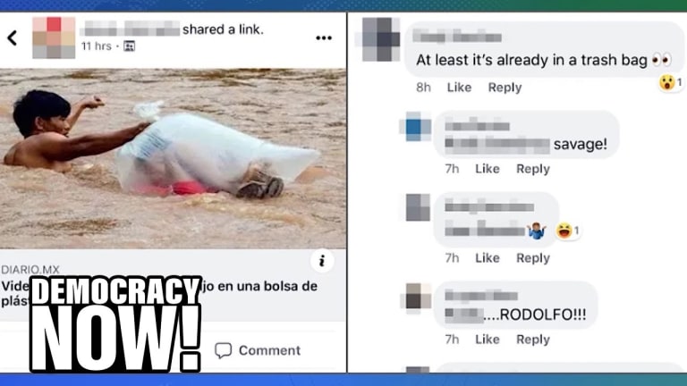 Democracy Now! - Border Agents Secret Facebook Group of Racism and Misogyny