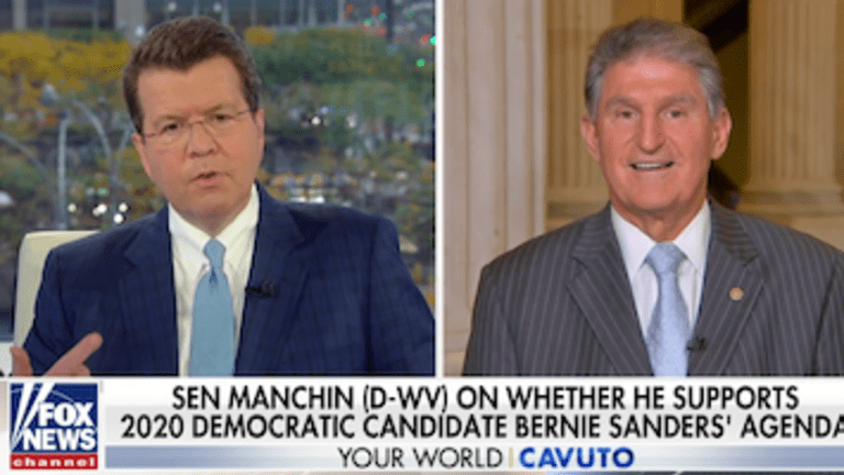 Dem Joe Manchin says he wouldn't back Sanders against Trump in presidential race